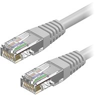 Hálózati kábel AlzaPower Patch CAT5E UTP 1 m szürke - Síťový kabel