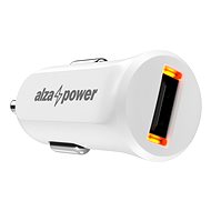 Autós töltő AlzaPower Car Charger S310, fehér
