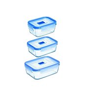 Ételtároló doboz szett Luminarc PURE BOX ACTIVE 3 darabos dobozkészlet