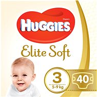 HUGGIES Elite Soft 3-as méret (40 db) - Eldobható pelenka