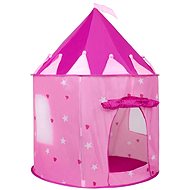 BABY MIX gyermek sátor vár rózsaszínű