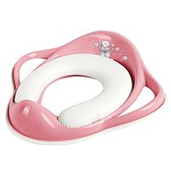 MALTEX puha WC-szűkítő fogantyúkkal - mackó, rózsaszín - WC-ülőke