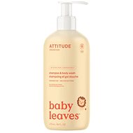 ATTITUDE Baby Leaves 2 az 1-ben, körtelé aromával, 473 ml - Gyerek szappan