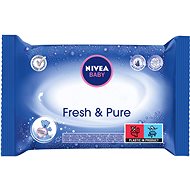Popsitörlő Nivea Baby Wipes Fresh & Pure 63 db