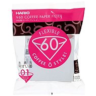 Hario papírfilter V60-01, fehér, 100db - Kávéfilter