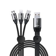 Baseus Car Co-sharing Cable USB 3.5A (1 méter) fekete színű - Tápkábel