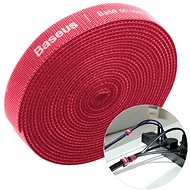 Kábelrendező Baseus Rainbow Circle Velcro Straps 3m Red