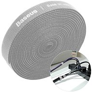Kábelrendező Baseus Rainbow Circle Velcro Straps 3m Gray - Organizér kabelů