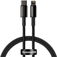 Baseus Tungsten Gold Fast Charging Data Cable Type-C to Lightning PD 20W 1 m Blackfekete - Adatkábel