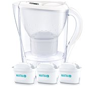 BRITA Marella Memo, fehér (3MX+ a csomagban) - Vízszűrő kancsó