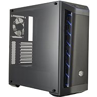 Cooler Master MasterBox MB511 Mesh Blue Trim - Számítógépház
