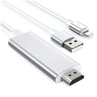 Choetech Lightening to HDMI Cable with USB Input - Adatkábel