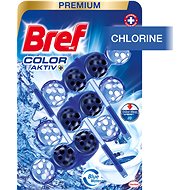 BREF Blue Aktiv Chlorin 3 x 50 g - WC golyó