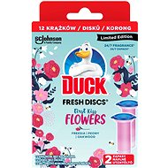 DUCK Fresh Discs First Kiss Flowers 2× 36 ml - WC golyó