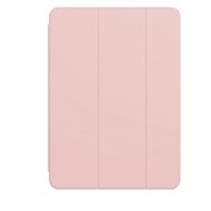 COTEetCI szilikon tok Apple Pencil tartóval Apple iPad Pro 12,9 2018 / 2020 készülékhez, rózsaszín - Tablet tok