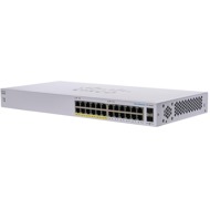 CISCO CBS110 Unmanaged 24-port GE, Partial PoE, 2x1G SFP Shared - Switch