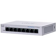 CISCO CBS110 Unmanaged 8-port GE, Desktop, Ext PS - Switch