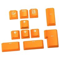 Ducky PBT Double-Shot Keycap Set, narancssárga, 11 billentyű - Pótbillentyű