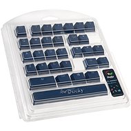 Ducky Rubber Keycap Set, 31 billentyű, Double-Shot Backlight - kék - Pótbillentyű