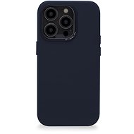 Decoded Leather Backcover Navy iPhone 14 Pro Max - Telefon tok