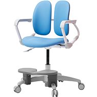 3DE Duorest Milky kék lábtartóval - Gyerek íróasztal szék