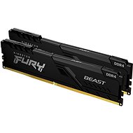 Kingston FURY 64GB KIT DDR4 3200MHz CL16 Beast Fekete - RAM memória