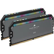 Corsair 32GB KIT DDR5 6000MHz CL36 Dominator Platinum RGB Szürke AMD-hez - RAM memória