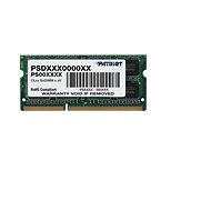 Patriot SO-DIMM 8GB DDR3 1600MHz CL11 Ultrabook Line - RAM memória