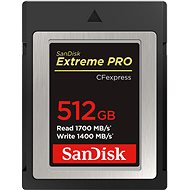 Sandisk Compact Flash Extreme PRO CFexpres 512GB, Type B - Memóriakártya