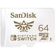 SanDisk MicroSDXC 64GB Nintendo Switch A1 UHS-I (V30) U3 - Memóriakártya