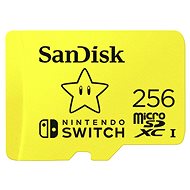 Sandisk microSDXC 256GB Nintendo Switch A1 V30 UHS-1 U3 - Memóriakártya