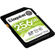 Kingston Canvas Select Plus SDXC 256GB Class 10 UHS-I - Memóriakártya