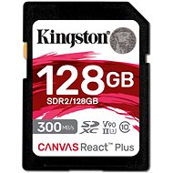 Kingston SDXC 128 GB Canvas React Plus - Memóriakártya