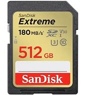 SanDisk SDXC Extreme 512 GB - Memóriakártya