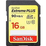 SanDisk SDHC 16GB Class 10 UHS 1 Extreme Plus - Memóriakártya