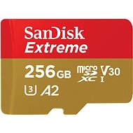 SanDisk microSDXC 256 GB Extreme Mobile Gaming + Rescue PRO Deluxe - Memóriakártya