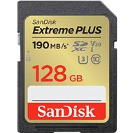 SanDisk SDXC 128 GB Extreme PLUS + Rescue PRO Deluxe - Memóriakártya