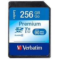 VERBATIM Premium SDXC 256GB UHS-I V10 U1 - Memóriakártya