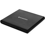 Verbatim Mobile DVD ReWriter USB 2.0 Black (Light version) - Külső DVD író