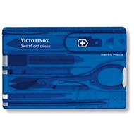Multitool Victorinox Swiss Card Classic Translucent kék - Multitool
