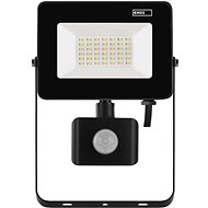 EMOS LED-es reflektor SIMPO mozgásérzékelővel, 30 W, fekete, semleges fehér - LED reflektor