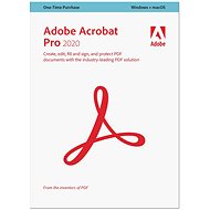 Irodai szoftver Adobe Acrobat Pro 2020, Win/Mac, EN (elektronikus licenc)