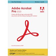 Irodai szoftver Adobe Acrobat Pro Student&Teacher, Win/Mac, HU (BOX)