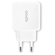 Hálózati adapter Epico 18W QC 3.0 Charger (2020) fehér