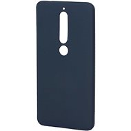 Telefon hátlap Epico Silk Matt Nokia 6.1 készülékhez, kék