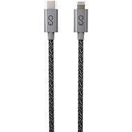 Epico Fabric Braided Cable C to Lightning 1.2m 2020 - space grey - Adatkábel