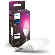 LED izzó Philips Hue White and Color Ambiance, 6 W, E14 - LED žárovka