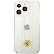 Ferrari PC/TPU 3D Stripes Apple iPhone 13 Pro Max átlátszó tok - Telefon tok