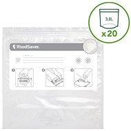 FoodSaver Vákuumzsák, ZIP 3,8l (20 db) - Vákuum zacskó