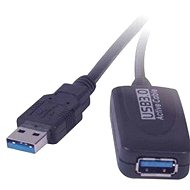 Adatkábel PremiumCord USB 3.0 repeater 5 m-es hosszabbító - Datový kabel